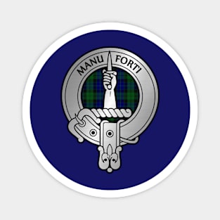 Clan MacKay Crest & Tartan Magnet